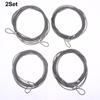 4/8 Pezzi 4M Acciaio Inossidabile 304 Filo Corda Tenda Cavo di Sollevamento Pesca Stendibiancheria Diametro 2 Mm Tenda Parasole Tenda Kit Antiruggine