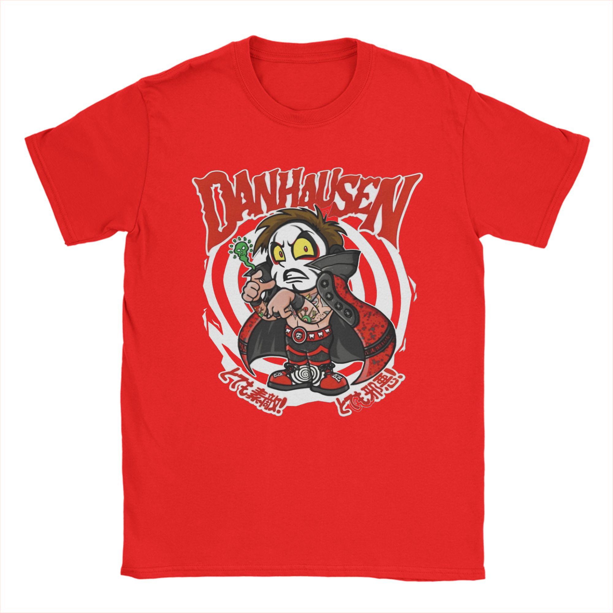 

Мужская футболка с изображением рестлера Danhausen 100% Хлопок Хипстерская Футболка Круглый Вырез Короткий Рукав Топы Большой Размер S