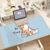 Cartoon Katze Mauspads Anti-Rutsch Gummi-Kante Verriegelt Verdickt Laptop Gaming Schreibtischmatte
