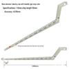 Step Gauge 0.5-5mm: Metal Gap Wedge Gauge for Measuring Stepped Gaps.