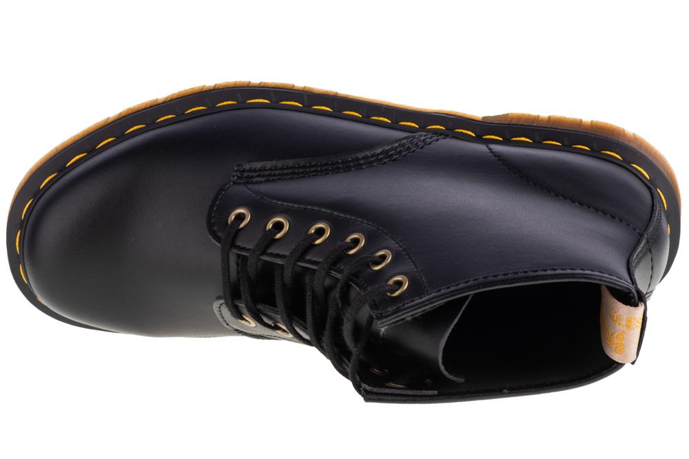 Dr. Martens 101 Vegan, Unisex black Bovver boots