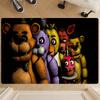 F-Fnaf Five-nights-At-Freddys Bathroom Mat Kids Room Bedroom Decoration Balcony Anti-Slip Doormat Living Room Bedside Area Rugs