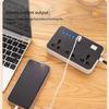2m Extension Cord Outlet Power Strip Universal Plug Extended USB Socket  Multi-function