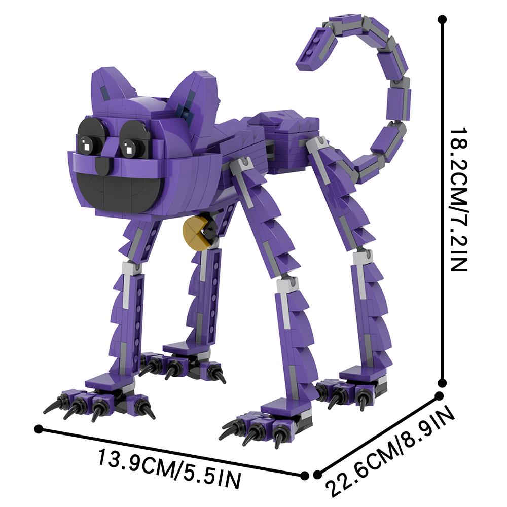 20CM 7KS MOOXI Různé herní postavy Poppy DIY Diorama Sestavitelná modelová sada Pro dospělé Stavebnice Dětské hračky MOC Kostky Dárky