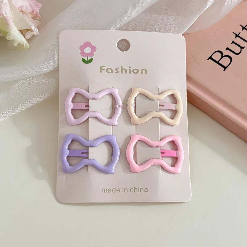Y2K Dopamine Color Pentagram Small Hair Clip for Women & Kids - Cute Bangs & Side Hair Accessory