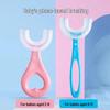 U-shaped Soft Bristle Silicone Toothbrush for Children Aged 2-12