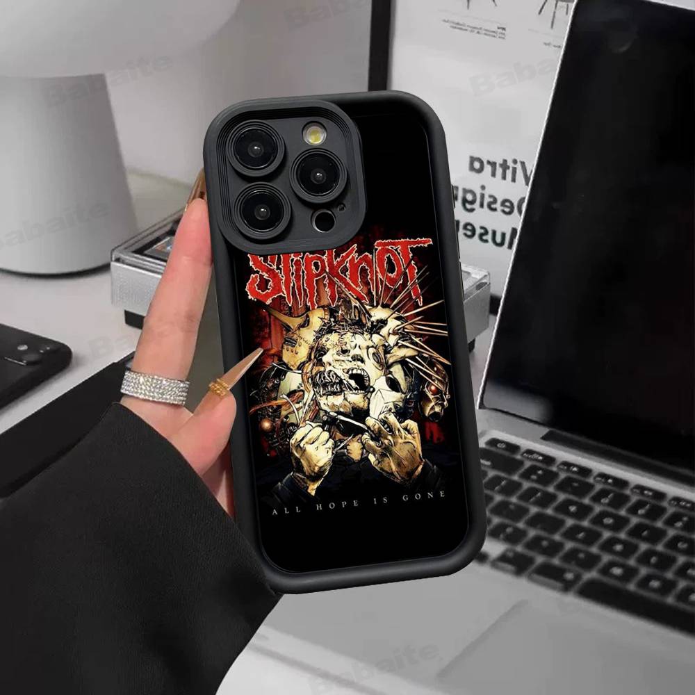 

Slipknot Band Phone Case For IPhone 17 16 15 14 13 Pro Max Plus 12 11 Cover iPhone 15pro max