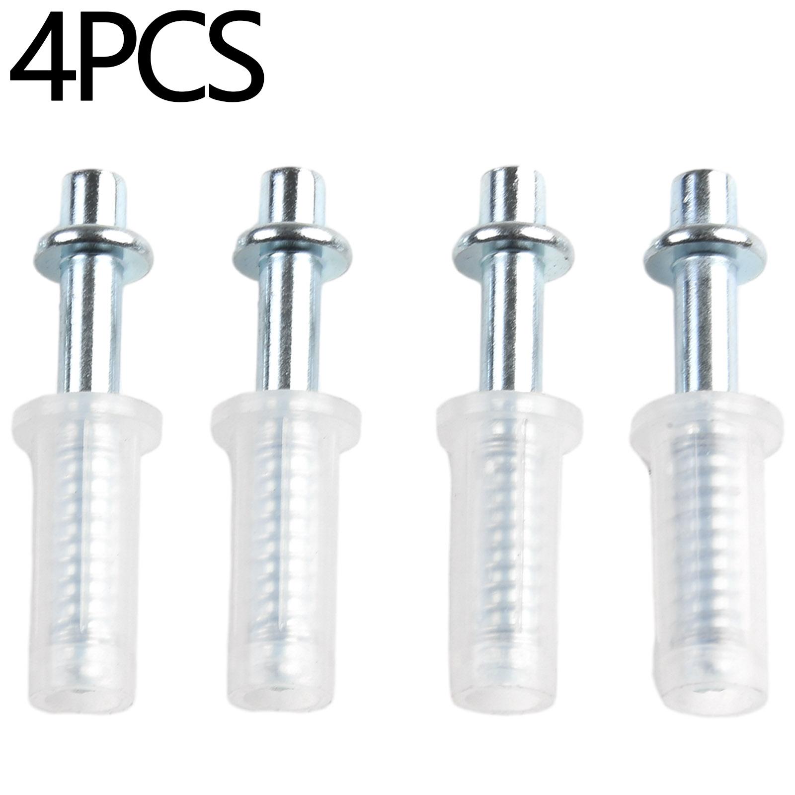 

4PCS Bifold Door Top Guide Wheels Plastic For Closets Pantries Laundry Rooms Stainless Steel Bifold Door Top Pivot Hinge