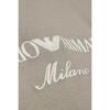 Emporio Armani Men Embroidered Full Logo Crew Neck T shirT A515126040