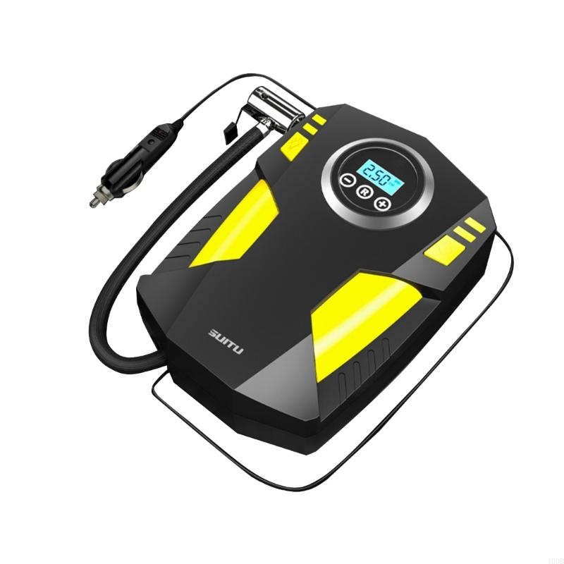 400B 100PSI Car Digital Electric Tire Inflator Portable Air Compressor 12V