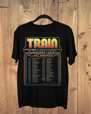 Train Summer Tour Drops Of Jupiter 25 Years In The Atmosphere T Shirt TU1656