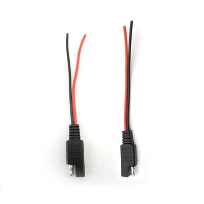 Câble d'extension d'alimentation mâle femelle SAE 18AWG 10CM pour câble de prise de batterie solaire automobile DIY Câble SAE