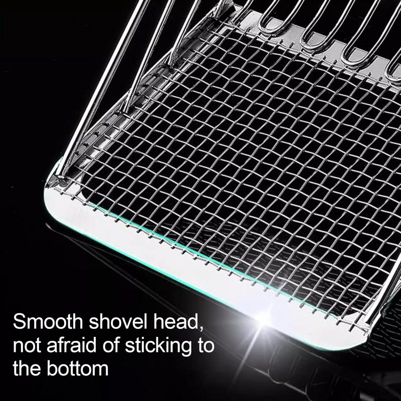 Cat Litter Scoop Cat Poop Lifter For Litter Box Sturdy Sifting Shovel With Ergonomic Handle Heavy Duty Non Stick Mesh Scooper
