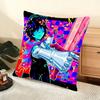 D-Deltarune Cushion Cover Soft Short Plush Pillow Cover Smooth Cozy Texture Aesthetic Cushion Case Home Decor