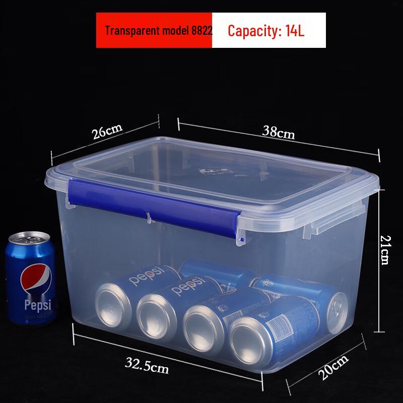 SPACEXPERT Transparent Plastic Food Storage Containers