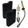 110132179 531004430 Air Filter Fuel Line Filter Tune Up Kit For Husqvarna 145BT 155BT H140B 155B Blowers