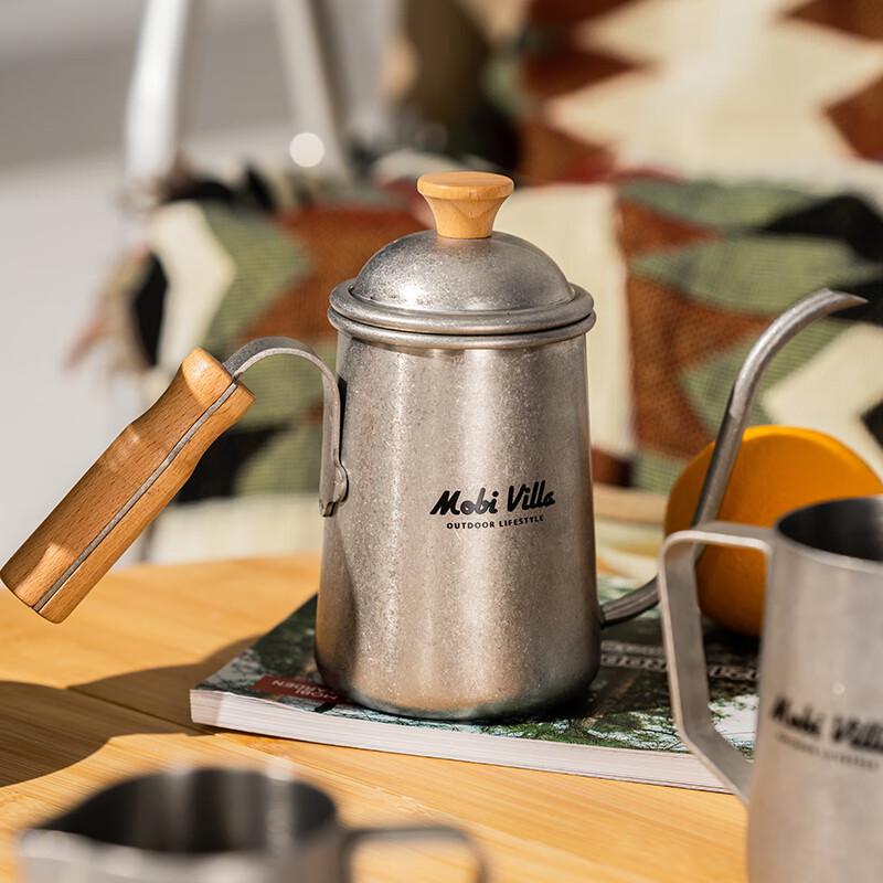MOBIGARDEN Outdoor Retro Pour-Over Coffee Pot