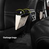 Can Foldable Storage Car Co-Pilot Trash Bag Car Storage And Finishing Supplies Car Trash Can Front-Row Hanging Trash