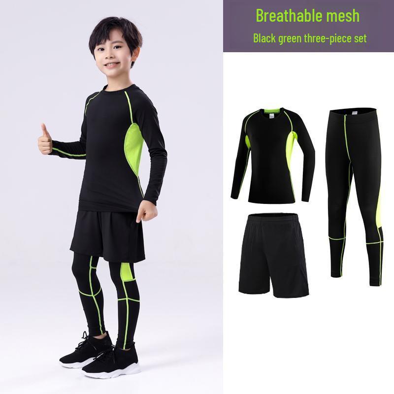 Kinder Schnelltrocknende Sport-Basisschicht: Body für Basketball, Fußball und Fitness - Ideal für Herbst/Winter.