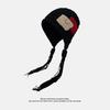 Tassel Fashion Patch Knitted Hat Children Autumn and Winter Pullover Warm Ear Protection Retro Wool Hat