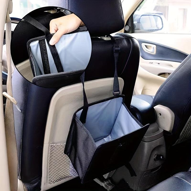 [Foldable Car Trash Can] Large Capacity ZUKMI Foldable Car Trash Can | Oxford Cloth Auto Garbage Bin, Dual-Use Design for Sedan,Jeep, Vans, Minivans