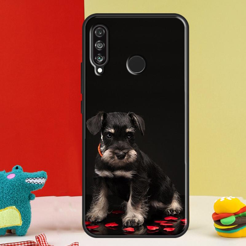 Schnauzer Puppy Dog For Huawei Nova 12s 12i 11i 8i 9 10 SE Y91 Y90 Y60 Y70 Y72 Y61 P20 P40 P30 Lite P60 Pro Case