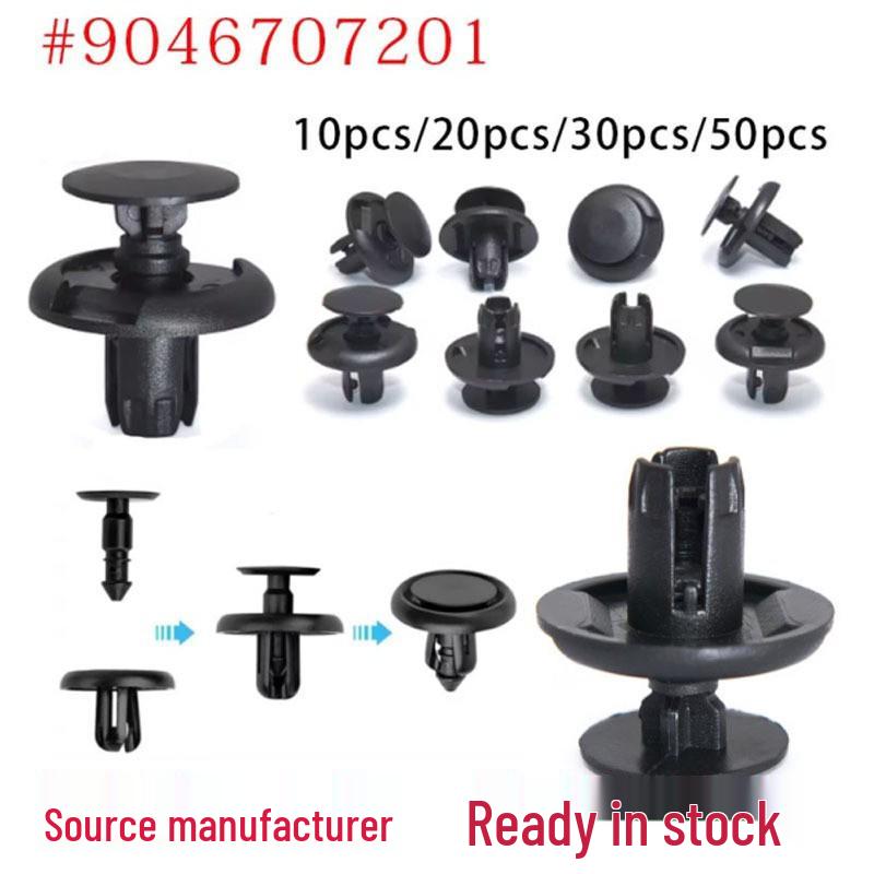 Compatible Engine Splash Shield Retainer Clips for BMW, Lexus, Toyota (Part No: 9046707201) 10 pieces/bag