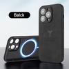 Magnetic Leather Phone Case for iPhone 11-16, Compatible with iPhone 12-15 Pro Max, Elk Head Design, Japanese & Korean Style