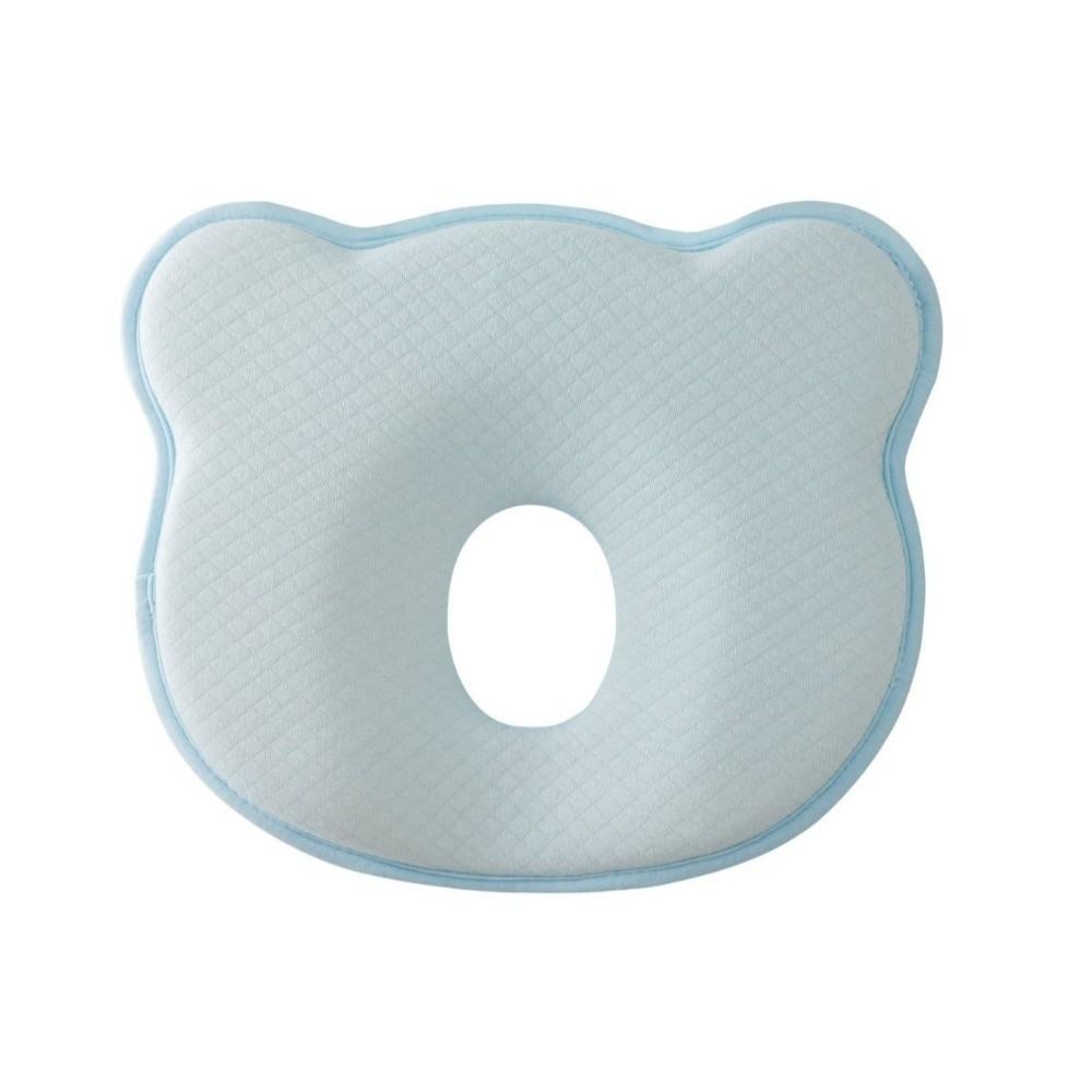 Cute Baby Shaping Pillow Breathable Baby Head Cushion Baby Bear Shaped Headrest Sleep Improvement