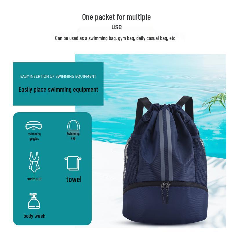Multifunctional Waterproof Sports Backpack - Large Capacity, Lightweight for Basketball & Outdoor Travel