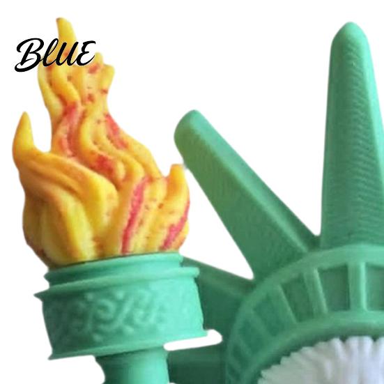 Socha Křídla Americké Vlajky 3D Tištěná Ozdoba Bohyně, Socha, Dekorace S Orlem Bělohlavým A Figurka Sochy Svobody pro Domácí Kancelář Pochodeň Koruna Replika