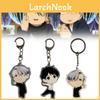 Yur On Ice Katsuki Yuri Victor Nikiforov Acrylic Keychain Cartoon Id Badge Pendant For Anime Fans