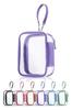 Mowek 360° View of Your Favorite Anime Plush Pouch, 15cm, Perfect for Organizing Your Favorite Anime Plush, Ita-Bag, Standard Size (Purple)