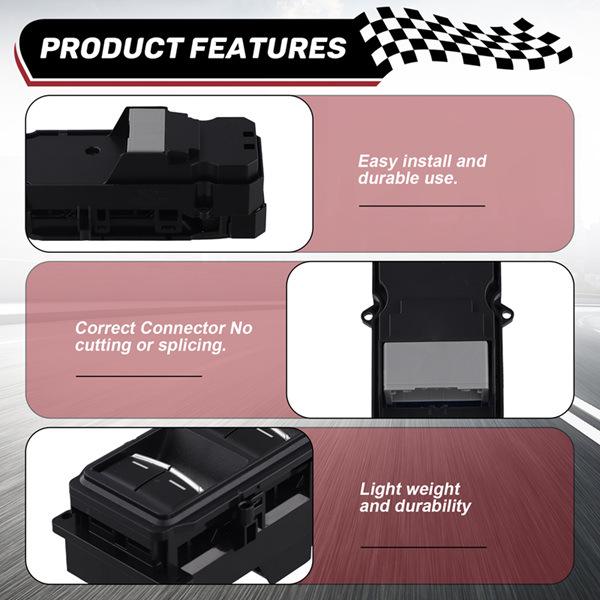 35750THAH61 Power Window Switch Compatible with Honda CR-V 35750-THA-H61