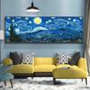 Starry Night Oil Paintings By Van Gogh Canvas Posters and Print Famous Impressionist Art Pictures for Modern Living Room Cuadros