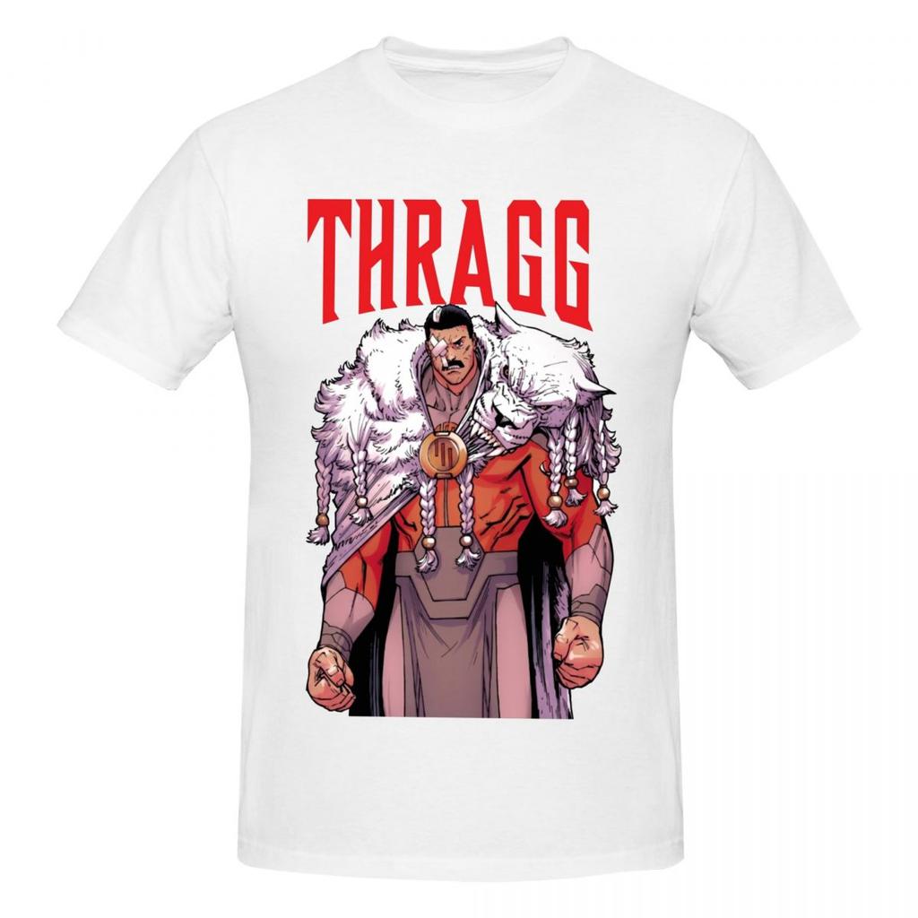 Unisex THRAGG ICON Invincibled Anime 2026 T Shirt Streetwear Cotton Unisex Tshirt