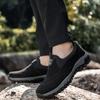 Men's Sneakers Slip On Running Shoes Non-Slip Soft Plus Size Men Loafers Outdoor Hiking Casual Shoes Breathable Suede Men Shoes