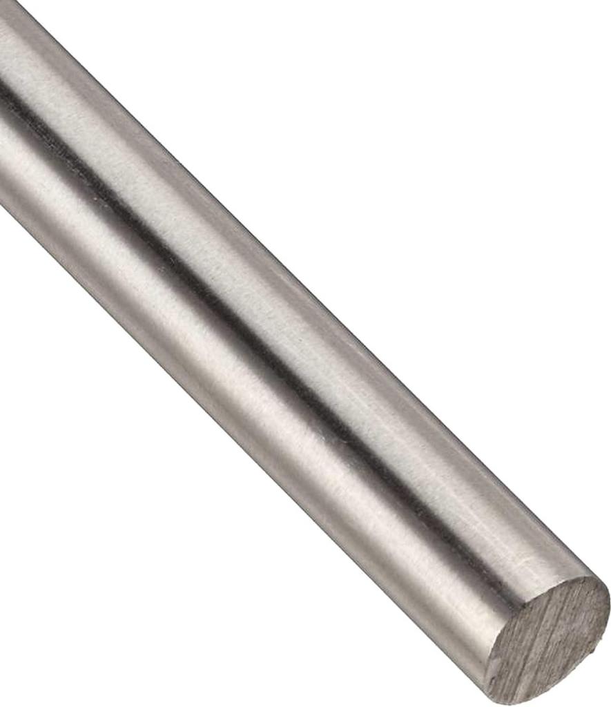 Albion Alloys Nickel Silver Round 305mm Pack of Hobby AALNSR033 Bar, 0.33mm, Long, 6, Material,