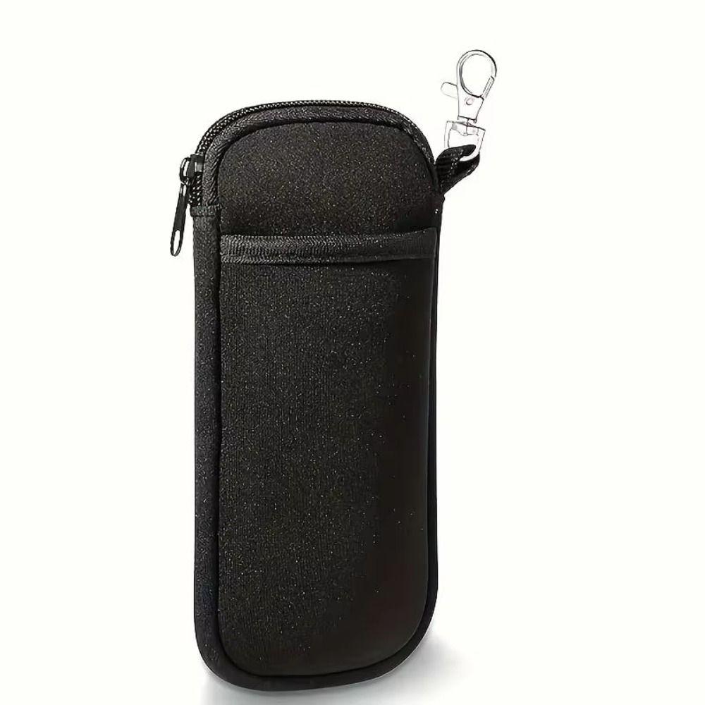 with Buckle Zipper Phone Bag Portable Eyeglass Pouch Storage Bag  Mobile Phone Storage