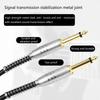 Audio Cable 6.35mm Jack Male to Male AUX Cable For Guitar Electric Piano Mixer Stereo Amplifier 6.35 to 6.35 Audio Line