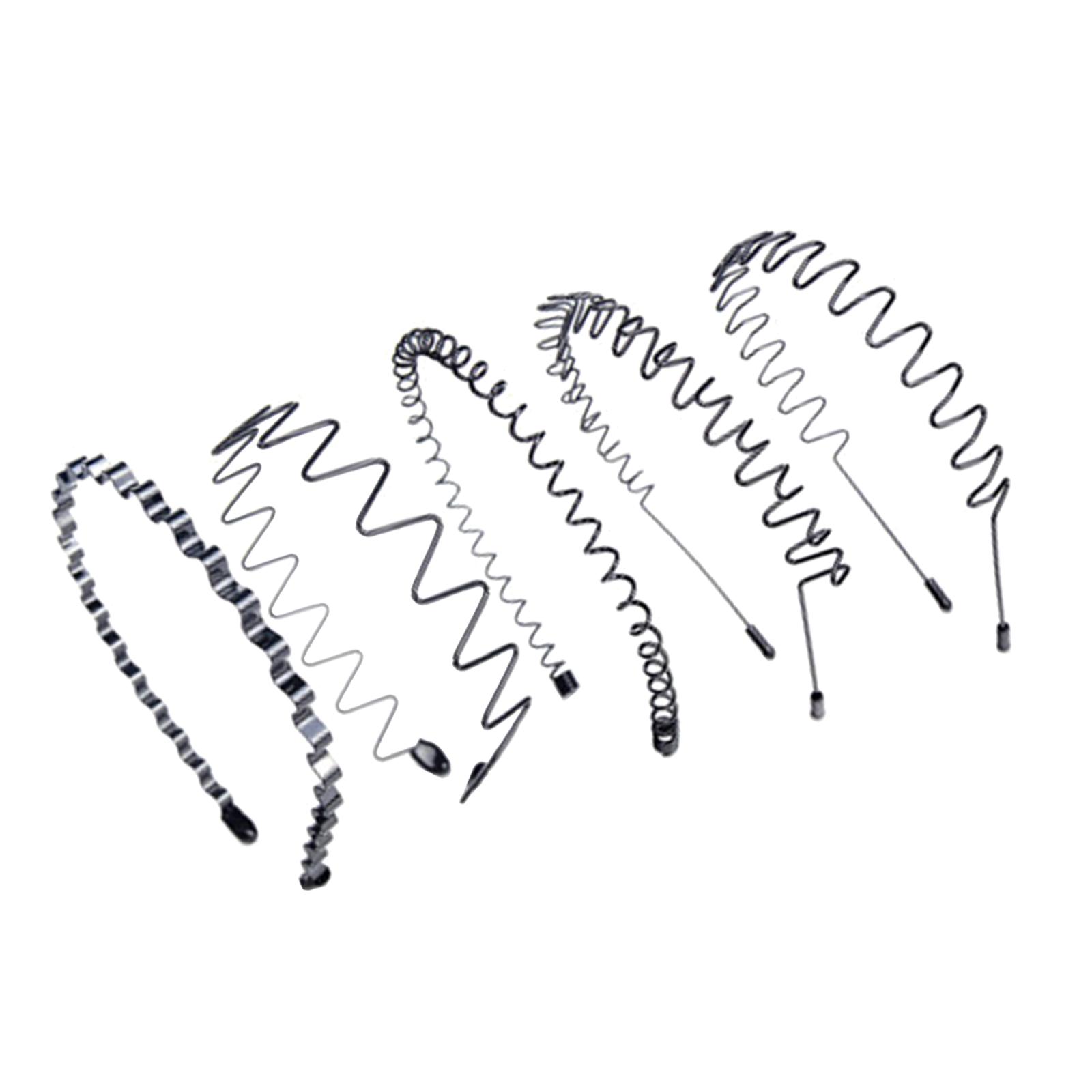 

Simple Hair Headband Mixed Styles wavy hoop Band Hair Accessory Styling Tools Durable Sports 1 Set Fashion for Unisex Women Men