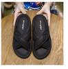 2025 New European and American Fashion Flats Comfortable and Trendy Solid Color Soft-soled Flat-soled Cool Slippers Women's Shoes Cool Slippers