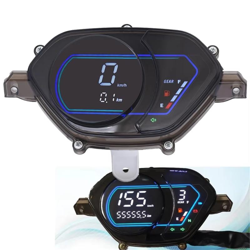 Advanced Energy Efficient Motorcycle Electronic Meter With Clear Display Suitable For SMASH115 SMASHV115-FI SMASH115-FI