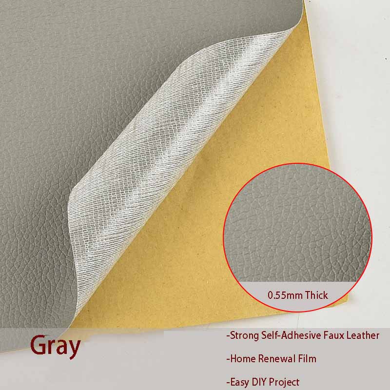 Instant Furniture Repair Film - Strong Self-Adhesive Faux Leather for DIY Sofa Restoration Furniture Resurfacing Resistant Renewal
