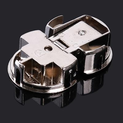 Color: as Picture Furniture Fittings Hidden Door Corner Top and Bottom Hinge Furniture Hinge Chicken Mouth Base Grinding Accessories Hinge