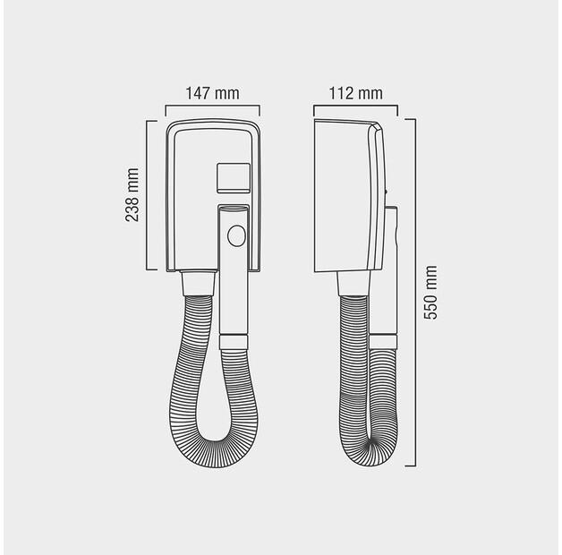 Фен Valera Hotello silver (832.01/T silver)