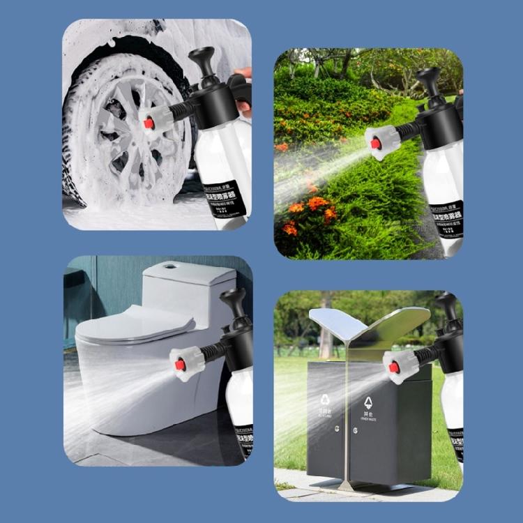 Air-Compression Pump Watering Bottle Gardening Manual Air Pressure Spray Can 2L