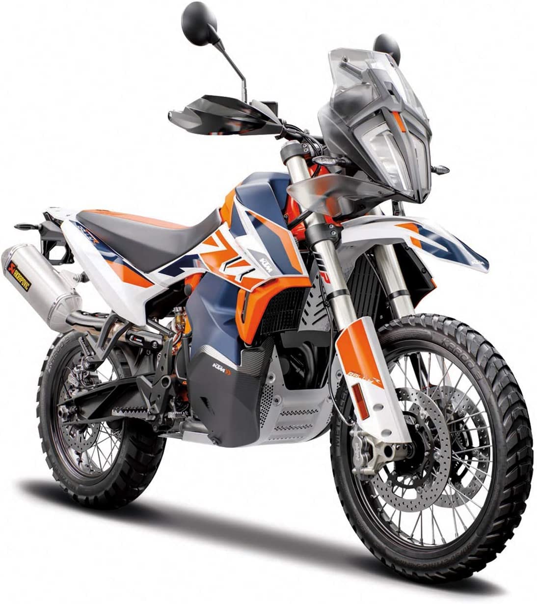 

Мотоцикл Brago KTM 790 Adventure R Rally Модель шосейного велосипеда 1/18