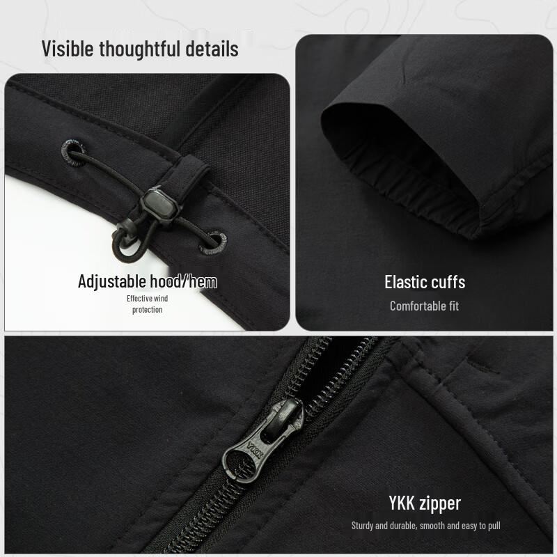 NORTHLAND Herren Maike Stretch Wasserabweisende Windjacke