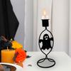 Halloween Decorations Layout Iron Candlestick Ornaments Props Scene Venue Atmosphere Desktop